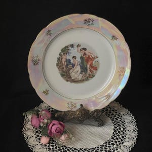 Vintage Madonna Kahla porcelain plate Kahla Germany Mcm kitchen Retro kitchen decor Birthday gift for grandma Kahla German Porcelain Plate