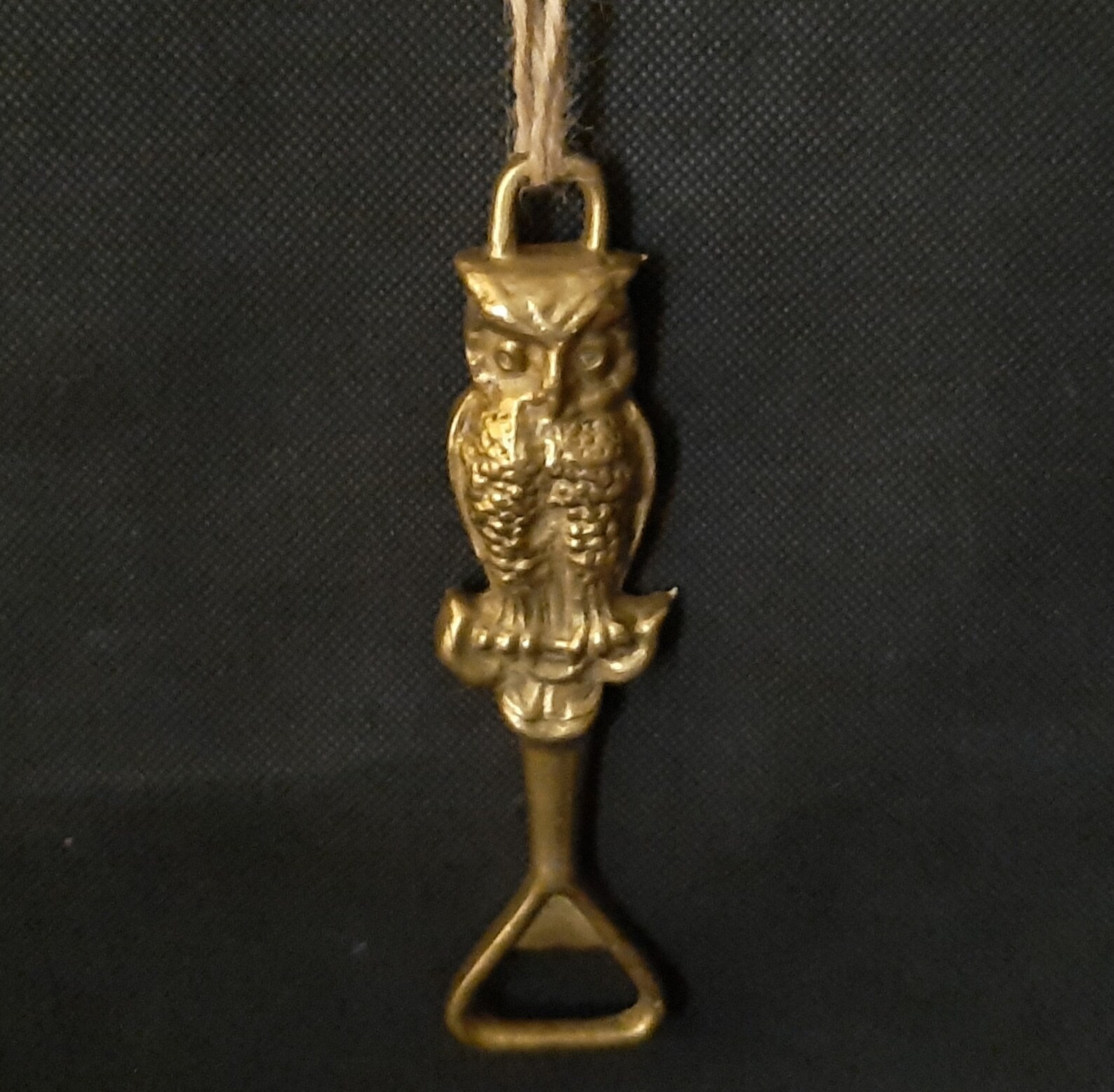 Vintage Brass owl bottle opener Beer opener Bottle opener Rare Etsy