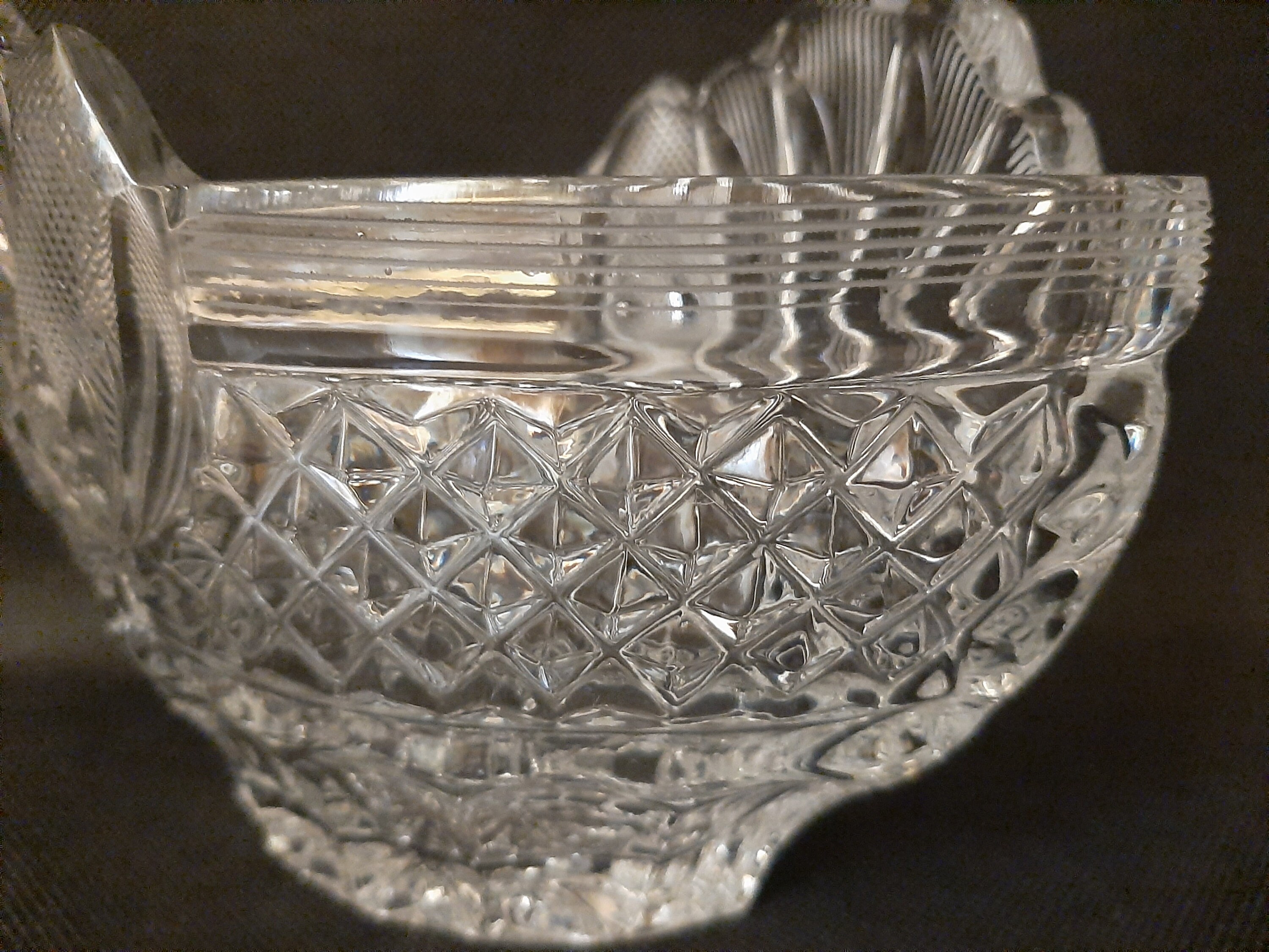 Antique Clear Glass Bowls