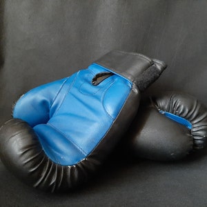 Boxing gloves vintage Old boxing gloves Boxing gift Sports room decor Boy's room decor Gym wall decor Gift for boxer  Vintage sports