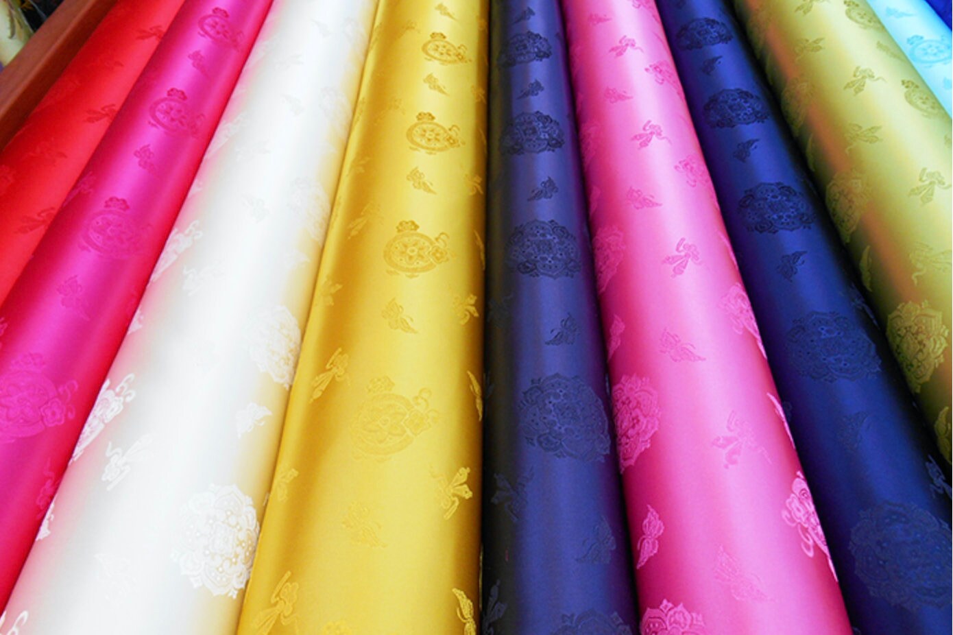 Korean Traditional Hanbok Fabric Dol Table Handmade Sewing Etsy