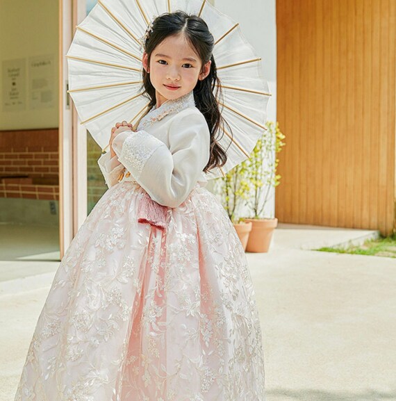 Lace hanbok clearance