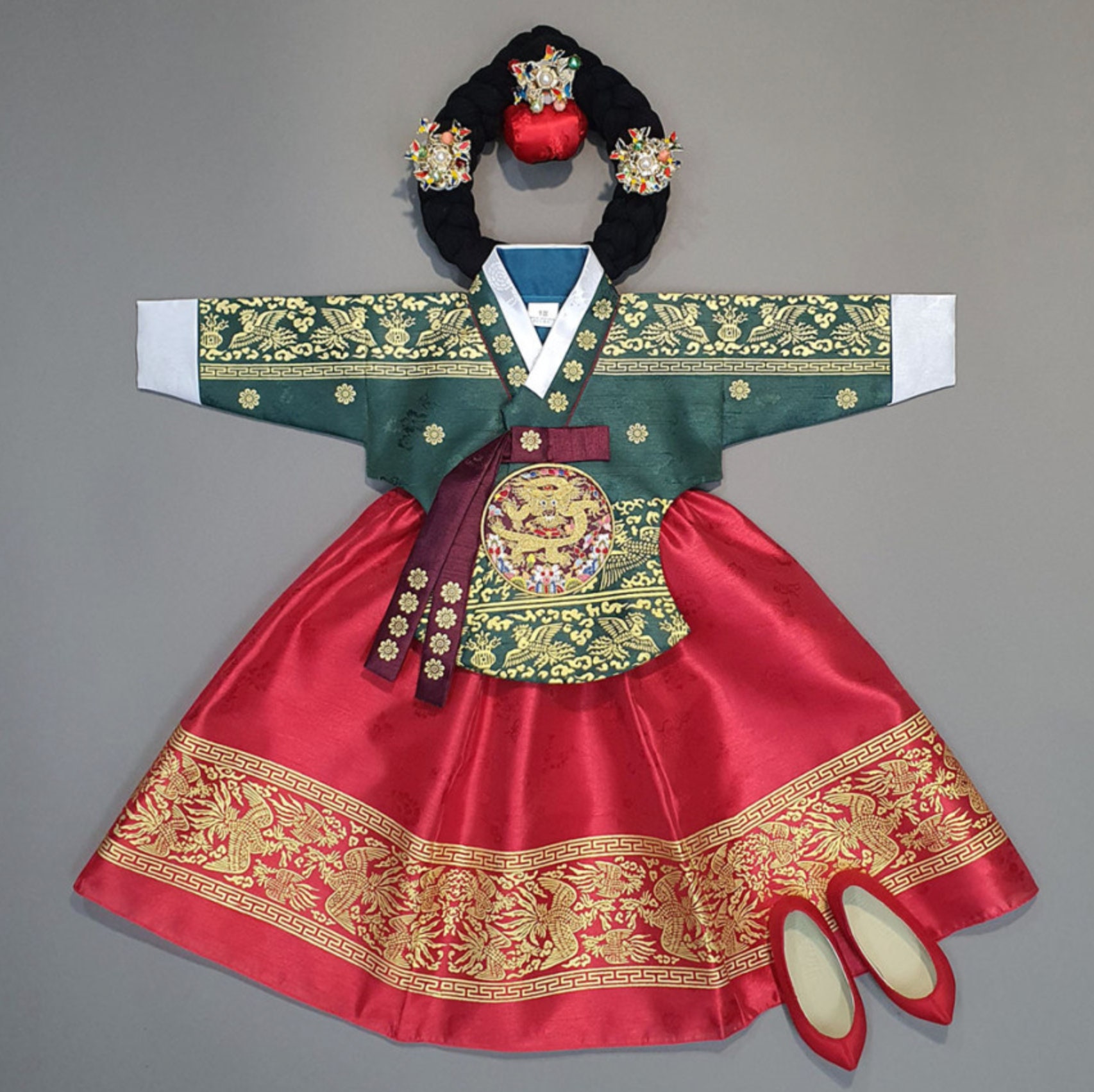 hanbok red