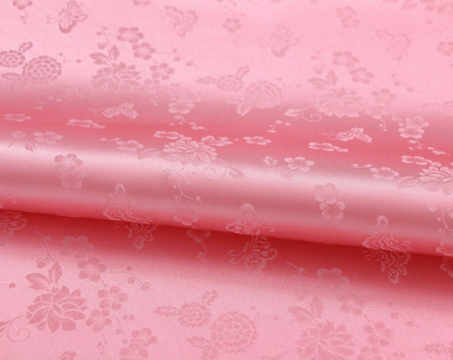 Korean traditional silk fabric for handmade sewing HANBOK Etsy