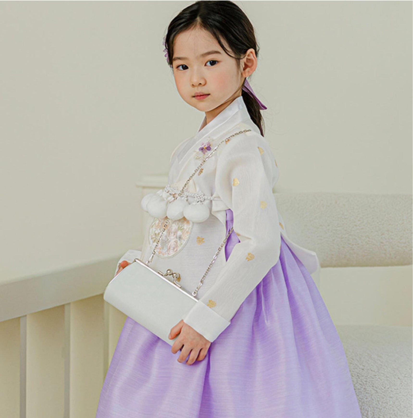 lavender hanbok