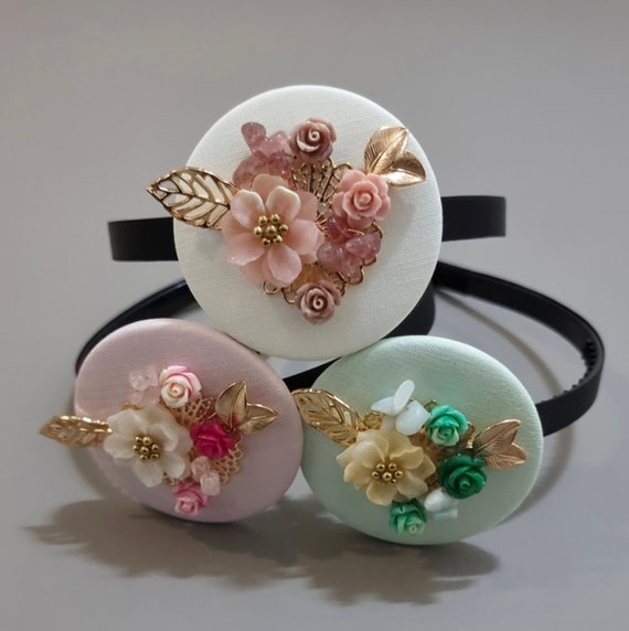 Bouquet Hairband Baby Girl Hanbok Korean Dol Korean Hair
