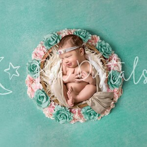Flower digital backdrop