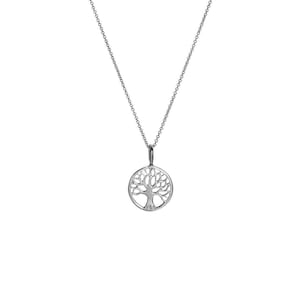 KLEINER LEBENSBAUM  Kette 925 Silber