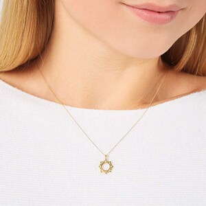 Geschenk für Damen kleiner Sonnenschein 925