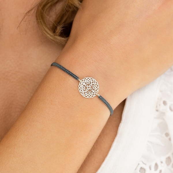 BESTSELLER MANDALA  Makramee Armband