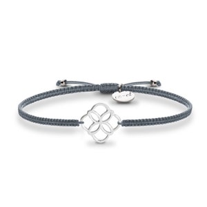 VIERBLÄTTRIGE LEBENSBLUME  Makramee Armband
