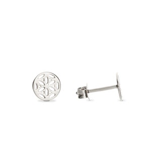 Ohrstecker Kleine LEBENSBLUME SILBER