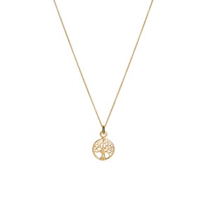 SMALL TREE OF LIFE GOLD Necklace