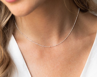 iz-el Fine bead chain 925 silver