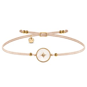 Armband Gold Polarstern Perlmutt