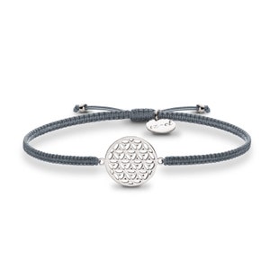 Lebensblume Armband Silber