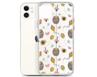 Clear Winnie the Pooh Pattern iPhone Case | Classic Disney | Winnie the Pooh