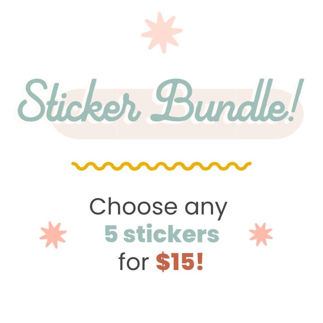 Entry Key Match Sticker Mix and Match Sticker Set: Choose Any 5 Stickers - Etsy