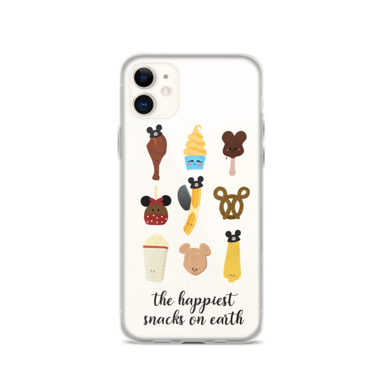 Disney Park Snacks iPhone Case Disney Snacks Phone Case Etsy