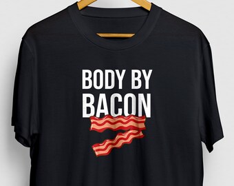 Body By Bacon Keto shirt, Keto AF, Keto shirt for women, Keto AF, Ketogenic diet, Workout T-shirt, Keto Life Tee Unisex T-Shirt