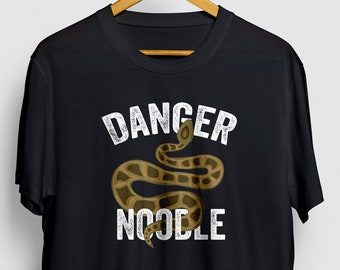 Danger Noodle Shirt, Ball python shirt, Ball Python Mom, Herpetology Shirt, Ball Python Gifts, Exotic Pets  Tee  Unisex T-Shirt