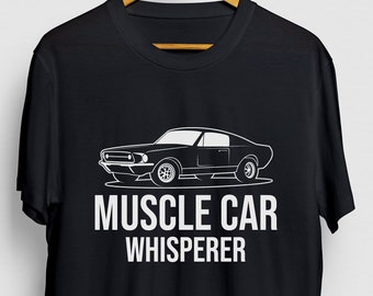 Muscle Car Whisperer vintage Car Shirt, Classic Car Shirt, Old School Retro Car, Retired Car Mechanic Unisex T-shirt
