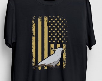 Cockatoo Shirt, Parrot Shirt, Bird Lover Tee, Funny Bird Shirt, Cockatoo Gift Unisex T-shirt