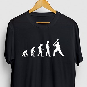 Cricket Evolution Cricket Shirt, Cricket Geschenk, Cricket Geschenke Unisex T-shirt