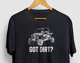 Utv Shirt Got Dirt? Side By Side Shirt, SxS shirt Graphic, Side by Side atv Short-Sleeve Unisex T-Shirt