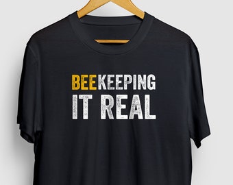 Bijenteelt Het Echte T-shirt | Imker Shirt, Bijenteelt shirt, Bijenteelt Gift, Sla de bijen shirt, Bee shirt Unisex T-Shirt