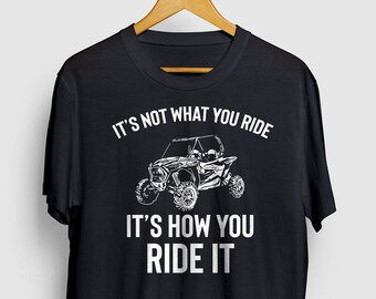 Utv シャツ サイドバイサイド シャツ、SxS シャツ グラフィック、サイドバイサイド atv 半袖 ユニセックス T シャツ