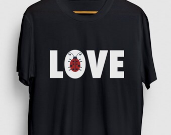 Bug Love Ladybug Shirt: Funny Entomologist Tee