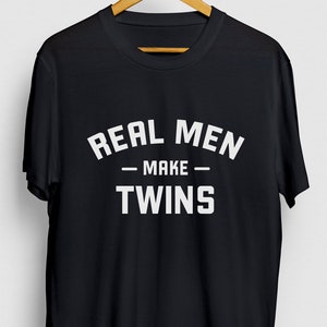 Twin Dad Shirt, Dad of Twins Shirt, Dad Of Twin Boys And Girls, Fathers Day Gift, Real Men Make Twins Hoodie / Youth Shirt / Unisex T-shirt