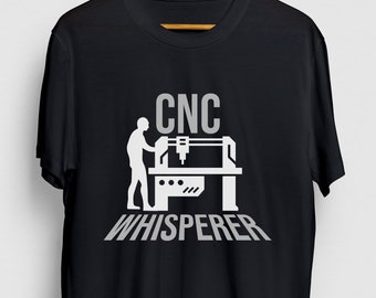 T-shirt Humoristique Pour Machiniste/CNC - Création Limitée, 100% Coton, Tailles S à 3XL