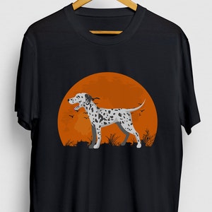 Dalmatian T-shirt, Dalmatian Shirt, Dalmatian Owner Gifts,Dog Tee, Dalmatian Sunset Hoodie / Youth Shirt / Unisex T-shirt