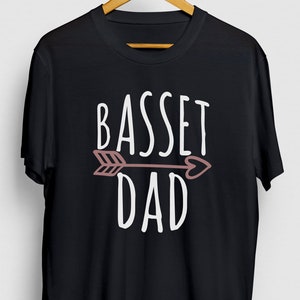 Basset Hound Shirt, Basset Hound T Shirt, Basset Hound Gifts, Basset Dad Hoodie / Jugend Shirt / Unisex T-shirt