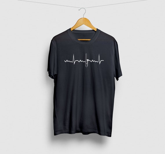Trombone Player Shirt - Trombone Heartbeat T-Shirt Band Tee Trombone Player Shirt - Trombone Heartbeat T-Shirt Band Tee