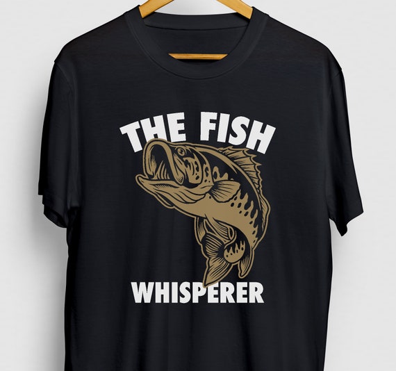 Sea Bass Gift, Funny Fisherman Shirt, Funny Fishing Tee, Sea Bass Shirt,  the Fish Whisperer Hoodie / Youth Shirt / Unisex T-shirt -  Canada