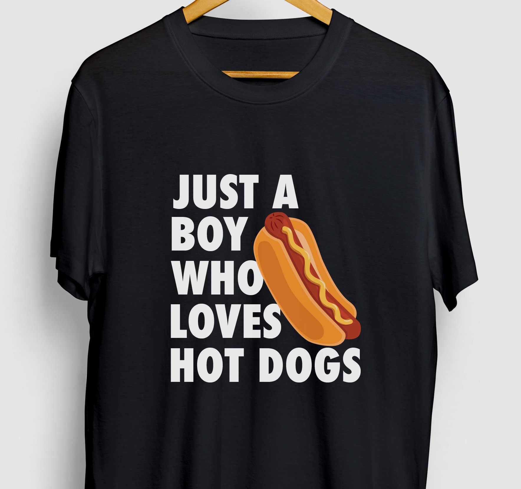 Just A Boy Who Loves Hot Dogs、BBQ Hot Dog トレーナー 『4年保証』