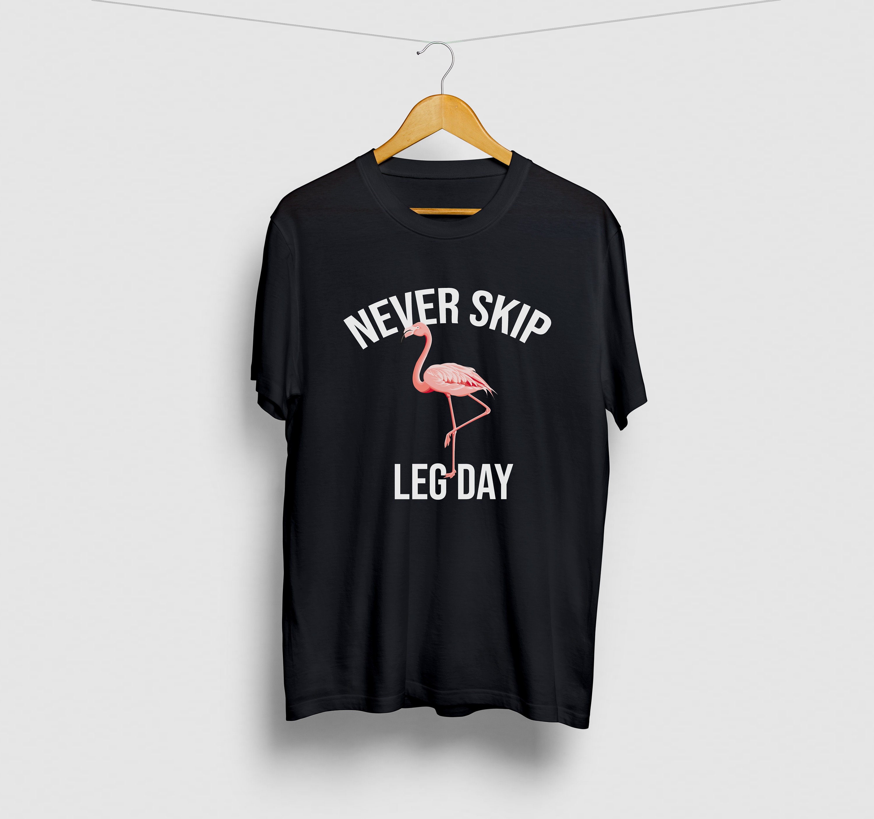 nike dont skip leg day flamingo shirt