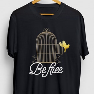 Be Free Canary Gift, Funny Pet Shirt, Funny Bird tee, Canary Hoodie / Youth Shirt / Unisex T-shirt
