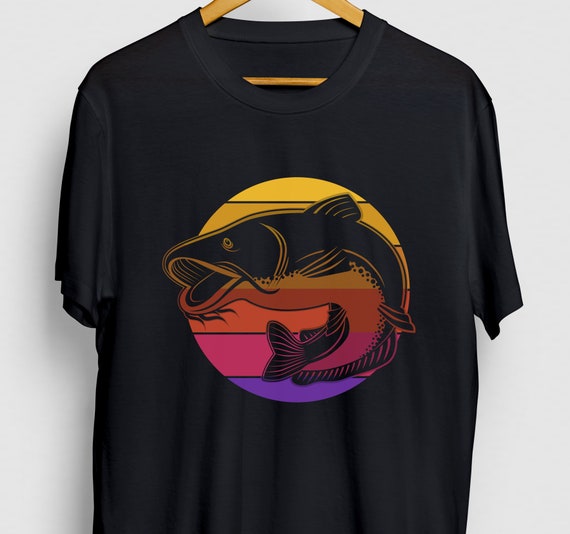 Catfish Retro Catfish Gift, Funny Catfishing Shirt, Funny Fishing Tee,  Catfish Hoodie / Youth Shirt / Unisex T-shirt 