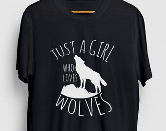 Funny Wolves Graphic Tee: Wolf Lover Unisex Shirt