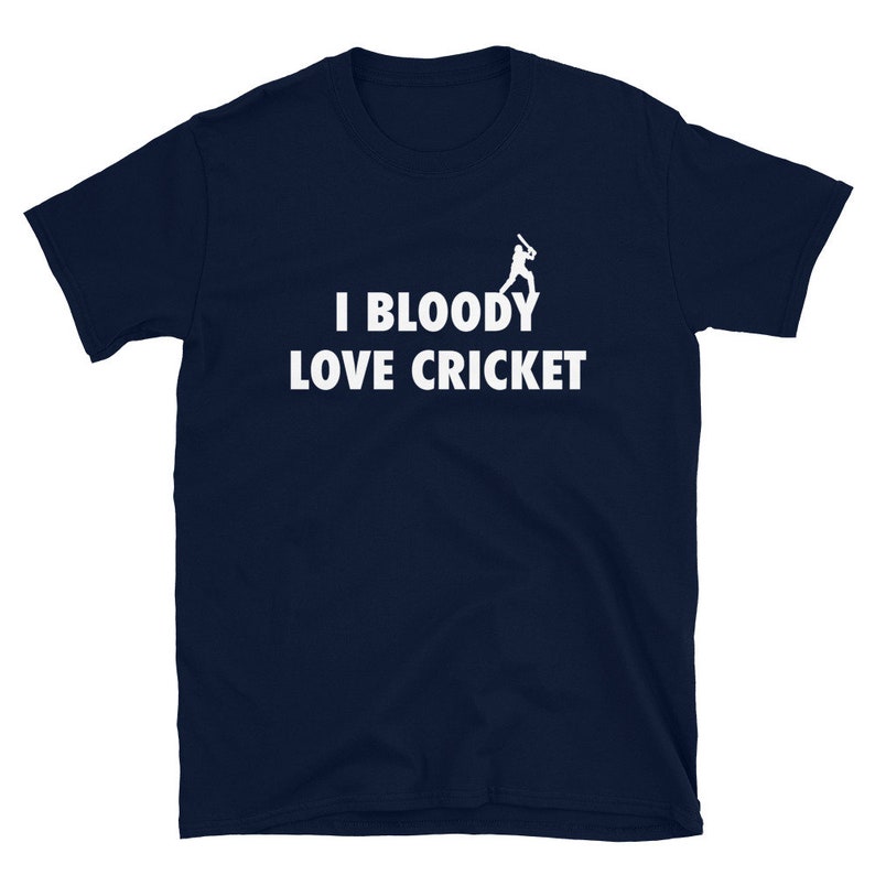 I Bloody Love Cricket Shirt Cricket Gift Cricket Gifts Etsy