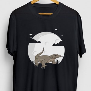 Komodo Dragon Moon Dragon Gift, Funny Animal Shirt, Funny Pet tee, Dragon Hoodie / Youth Shirt / Unisex T-shirt