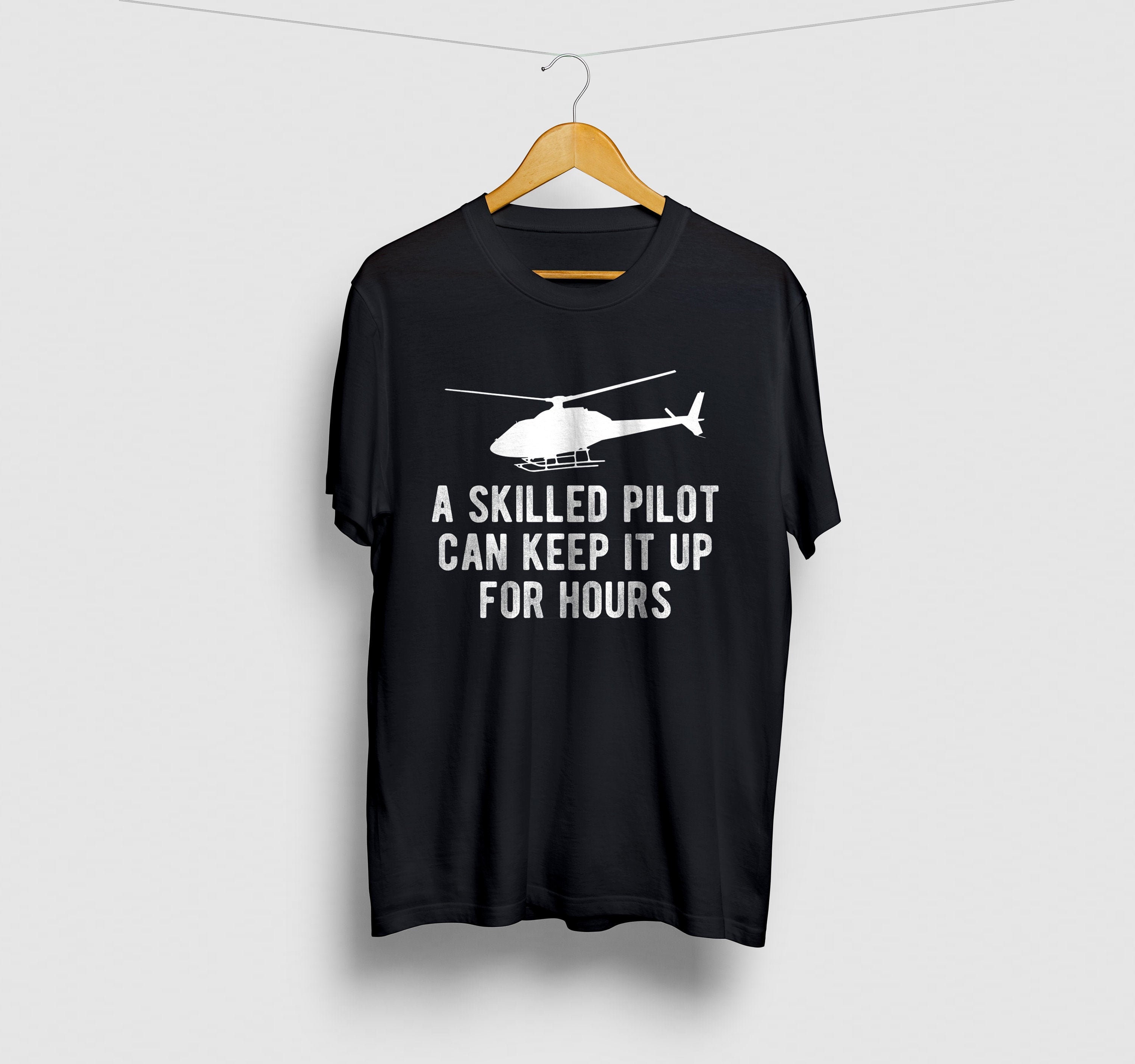 Helicopter Shirt, Co-Pilot Shirt, Helicopter T-Shirt, Helicopter Birthday Shirt, Helicopter Gift, Pilot Gifts Unisex T-shirt