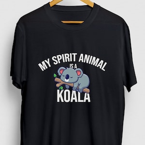 My Spirit Animal Is A Koala Koala Gift, Funny Australian Shirt, Funny Bear tee, Koala Hoodie / Youth Shirt / Unisex T-shirt