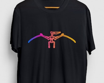 Pterodactyl Gift, Funny Dinosaur Shirt, Funny Dino tee, Pterodactyl Shirt, Pterodactyl Vaporwave Hoodie / Youth Shirt / Unisex T-shirt