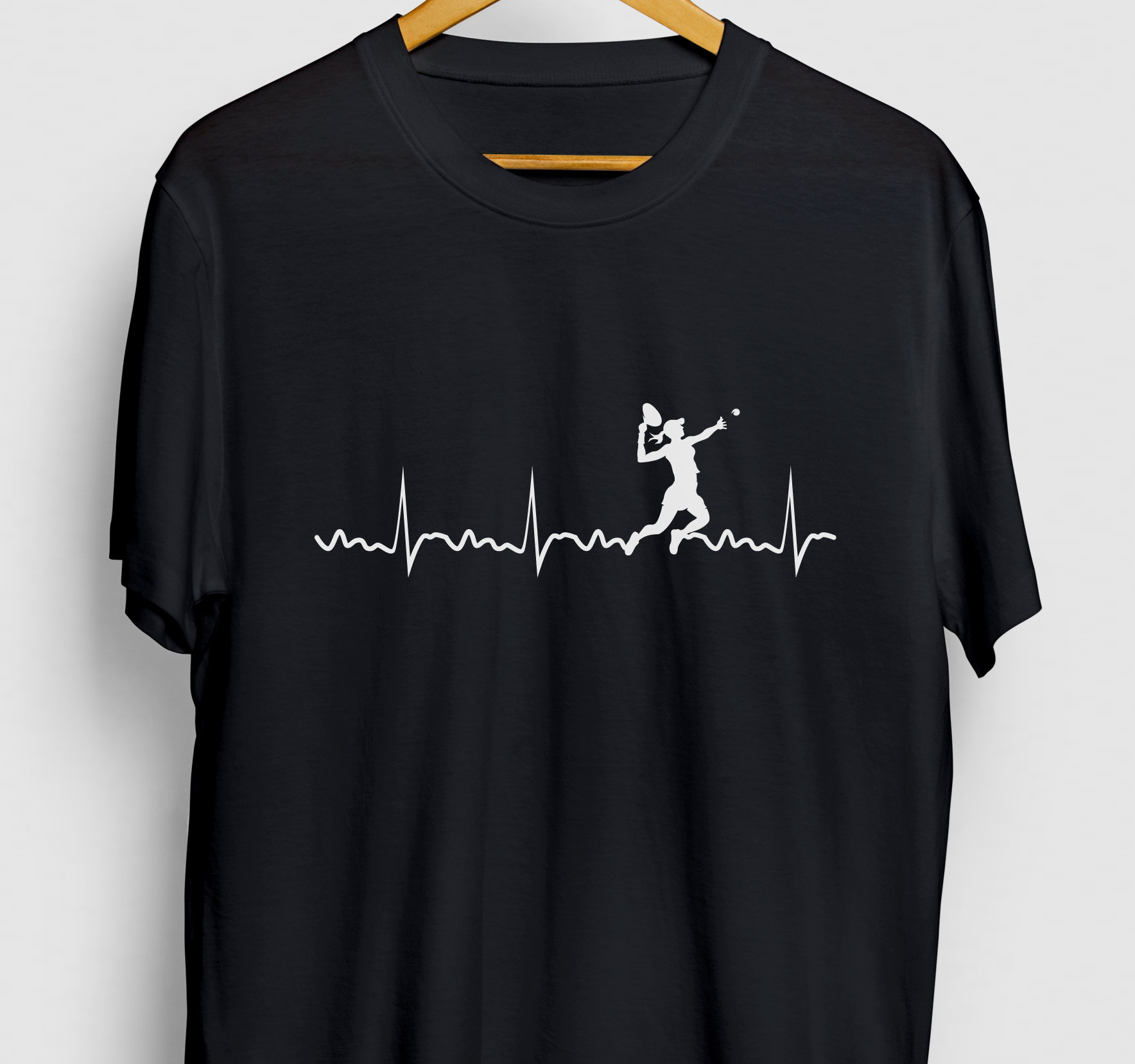 Squash Girl Heartbeat Squash Gift, Funny Tournament Shirt, Funny