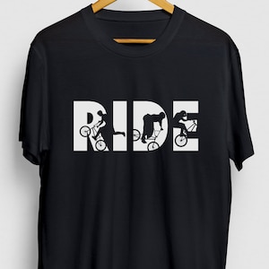 BMX Shirt, Bmx Mom Shirt, Bmx Dad Shirt, Cyclist Gift, Cyclist Shirt, Ride BMX Hoodie / Youth Shirt / Unisex T-shirt